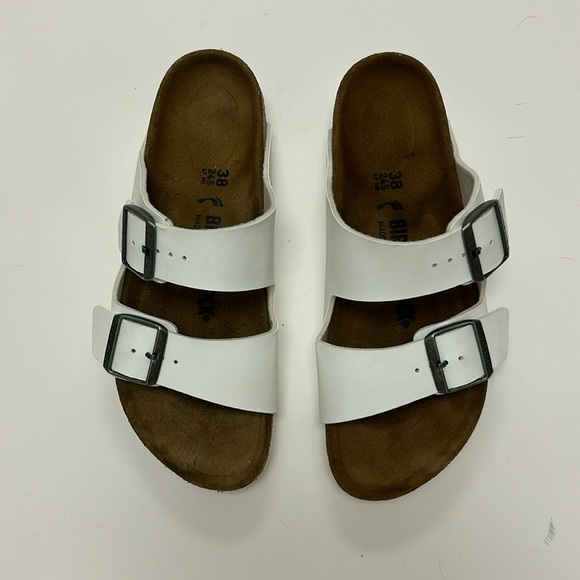 Birkenstock Leather Arizona Sandals - Picture 2 of 4
